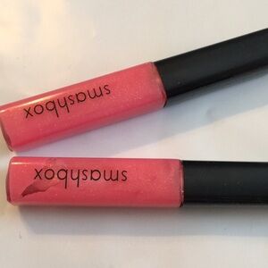 Clearance Sale Smashbox candy lip gloss .14 oz each lot of 2 new